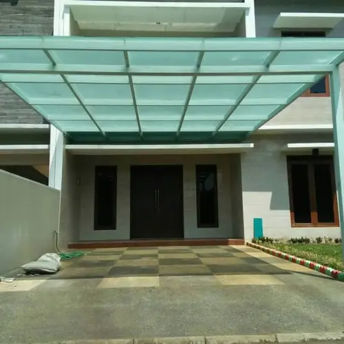 Kanopi Kaca Tempered 10mm di  bantul